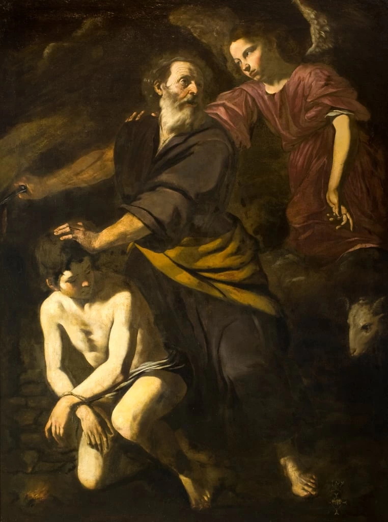 Giovanni Battista Caracciolo - 125, Il sacrificio di Isacco, The McManus, Dundee